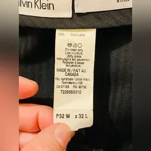 Calvin klein pants ca01129 rn90736 deals